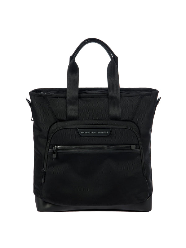 Porsche Design Nylon Laptop Tote Bag in Black, view 1