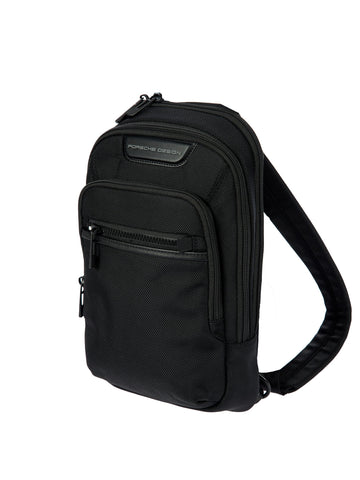 Porsche Design Nylon Sling Bag S in Black, view 2