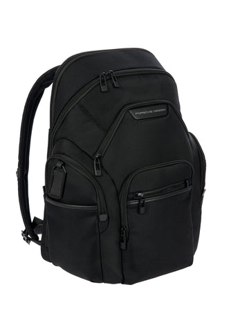 Porsche Design Nylon Laptop Backpack L in Black, view 2