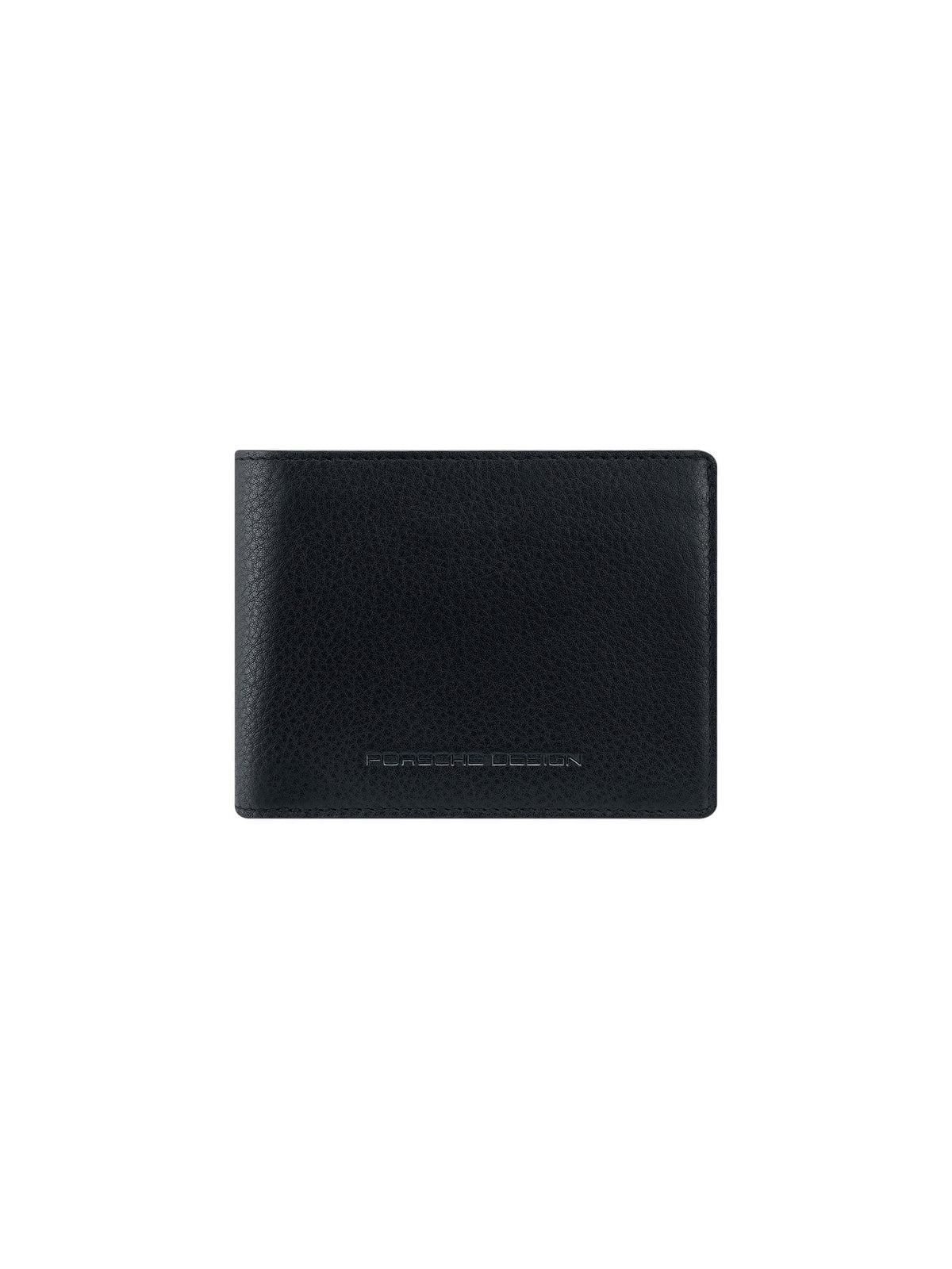 Porsche Design Vertical Bifold Leather Wallet 5 in Black, Business Grained, view 1