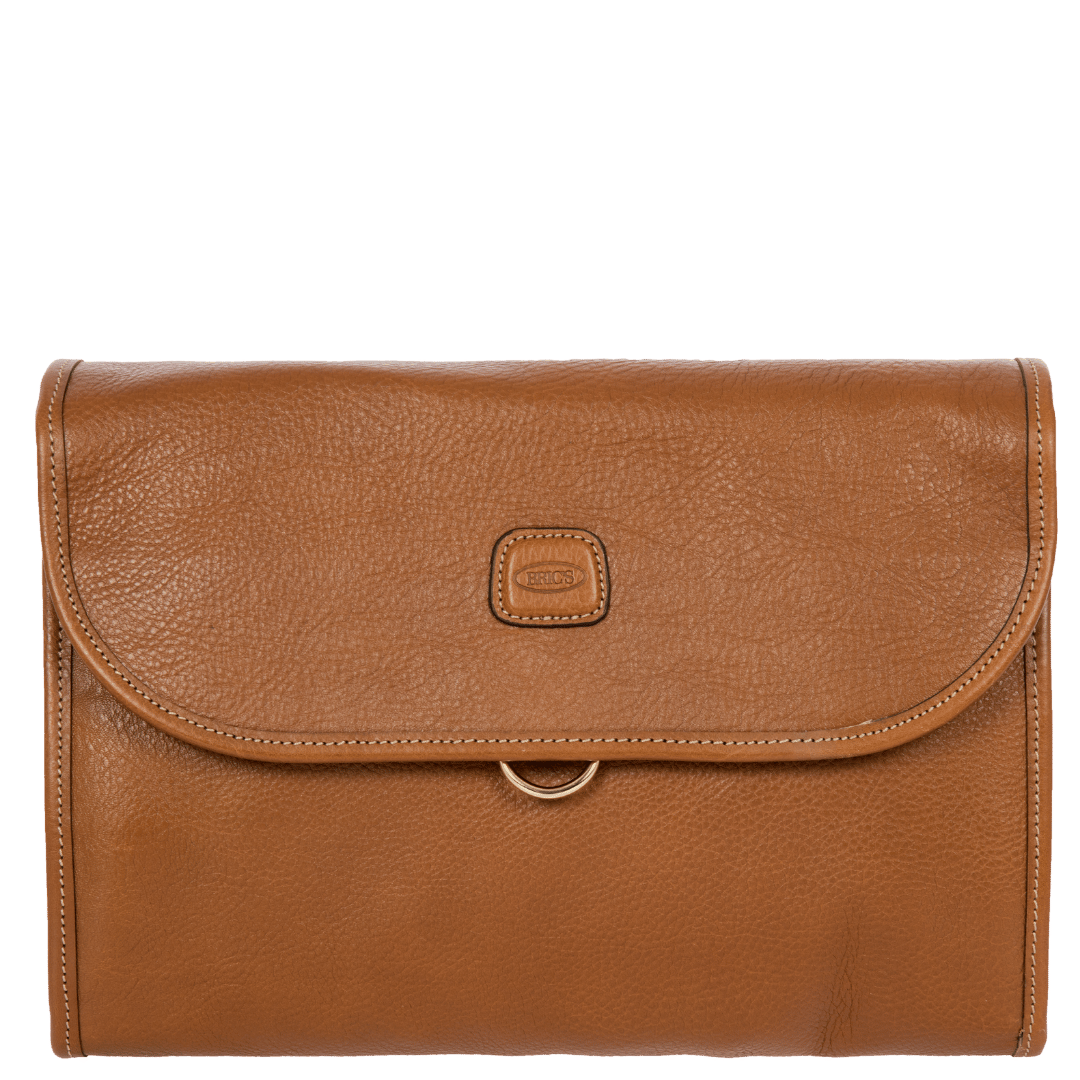 Bric's Life Pelle Tri-Fold Hanging Toiletry Bag, view 7