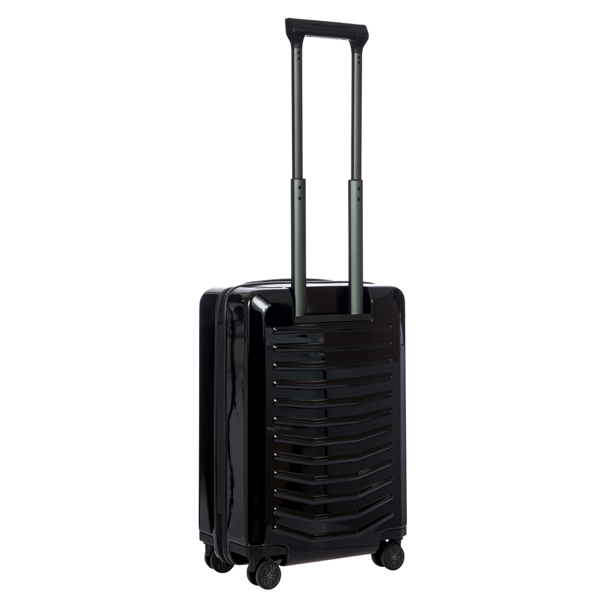 Porsche Design Roadster Hardcase Spinner Suitcase 21" carry-on in Shiny Black, view 3