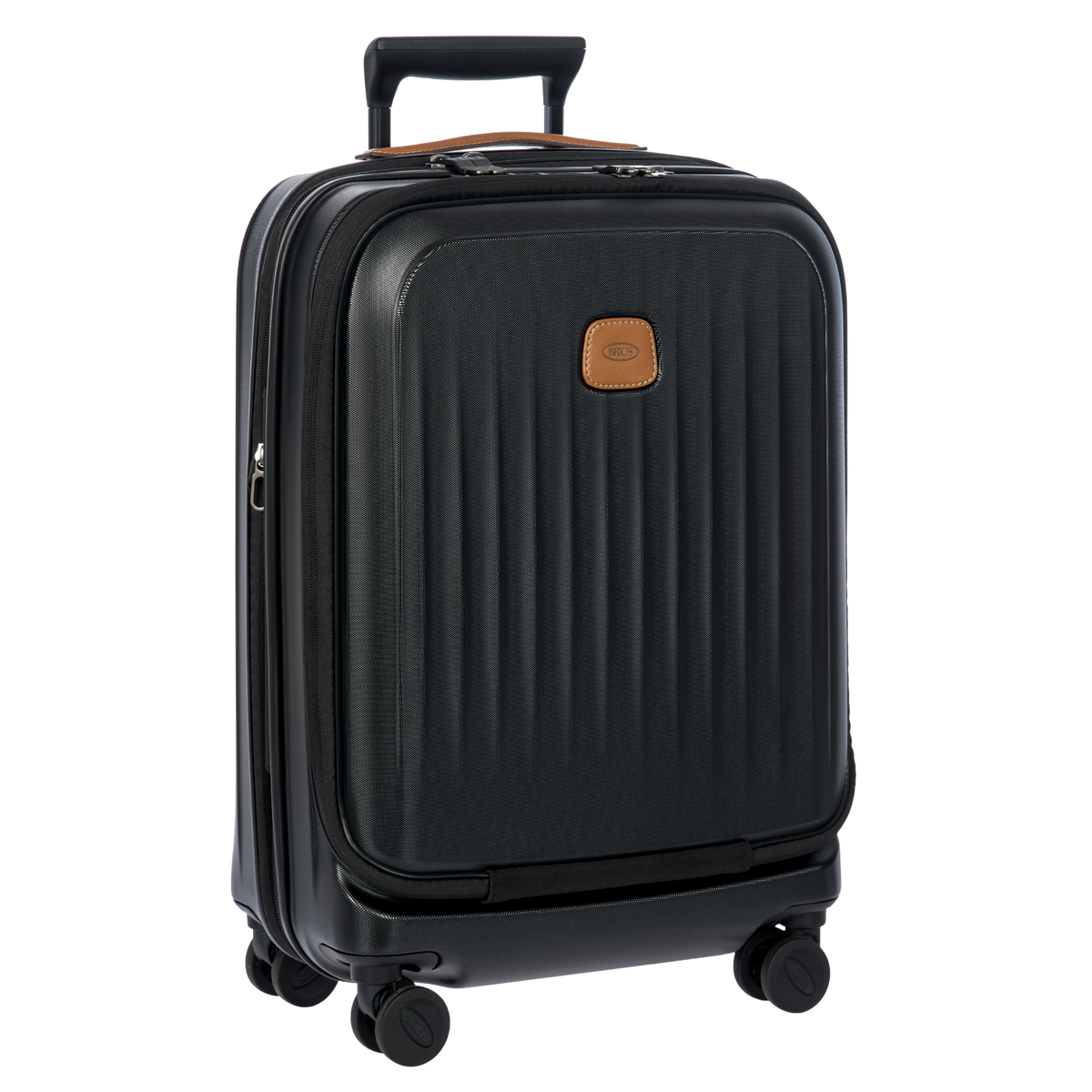 Bric's Taormina Expandable Carry-On with Laptop Pocket in Black, view 2