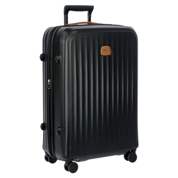 Bric's Taormina Expandable Checked Spinner in Black, view 2