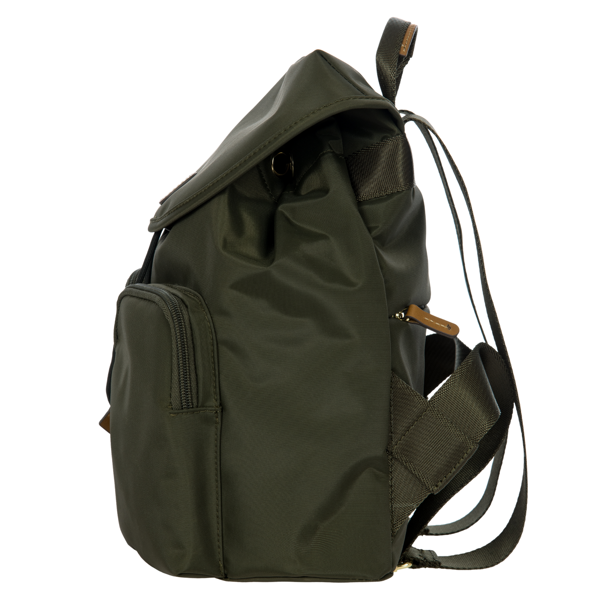 Bric's X-Collection Piccolo City Backpack in Olive, view 4