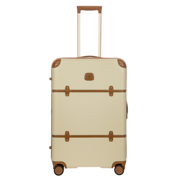 Bric's Bellagio Expandable Checked Spinner in Cream, view 1