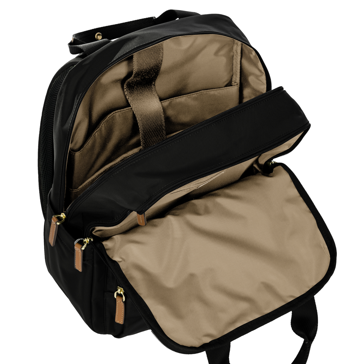 Bric's X-Collection Urban Laptop Backpack in Black, view 5