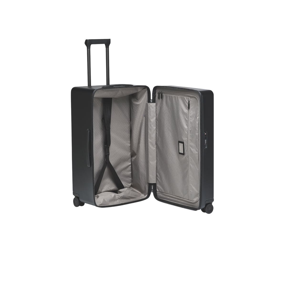 Porsche Design Roadster Hardcase Spinner Suitcase in Black Matte, view 8