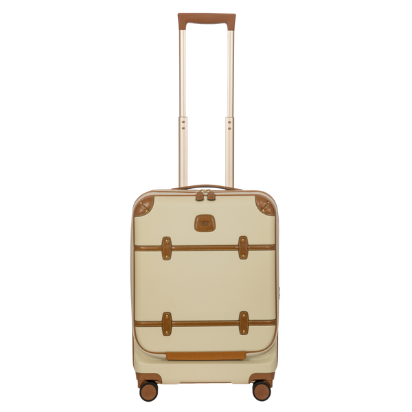 Bric's Bellagio Expandable Carry-On Spinner with Laptop Pocket in Cream, view 1