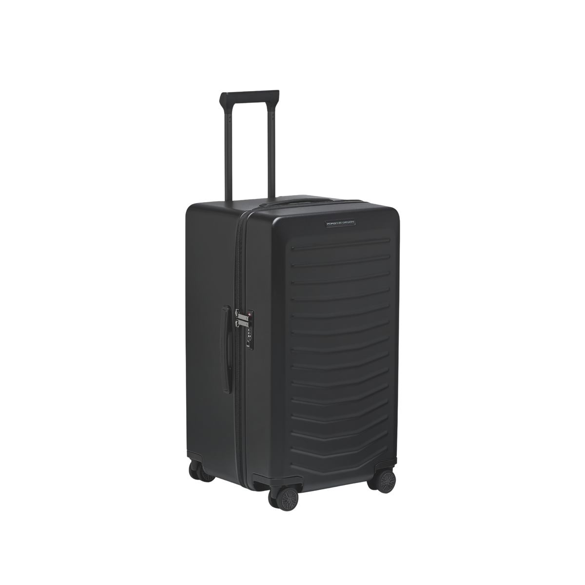 Porsche Design Roadster Hardcase Spinner Suitcase in Black Matte, view 6