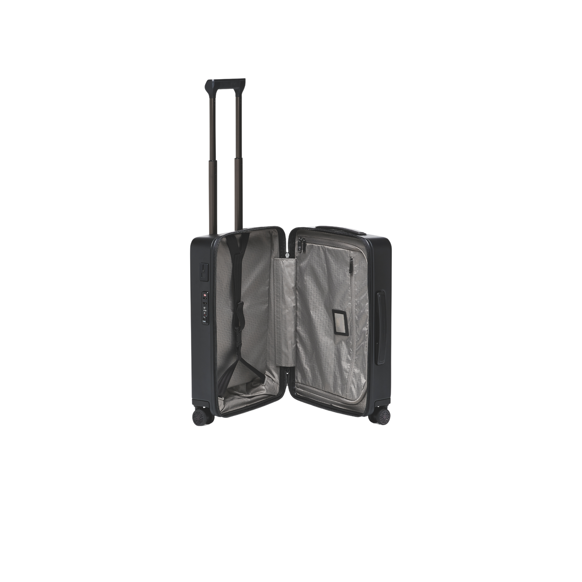 Porsche Design Roadster Hardcase Spinner Suitcase 21" carry-on in Black Matte, view 4