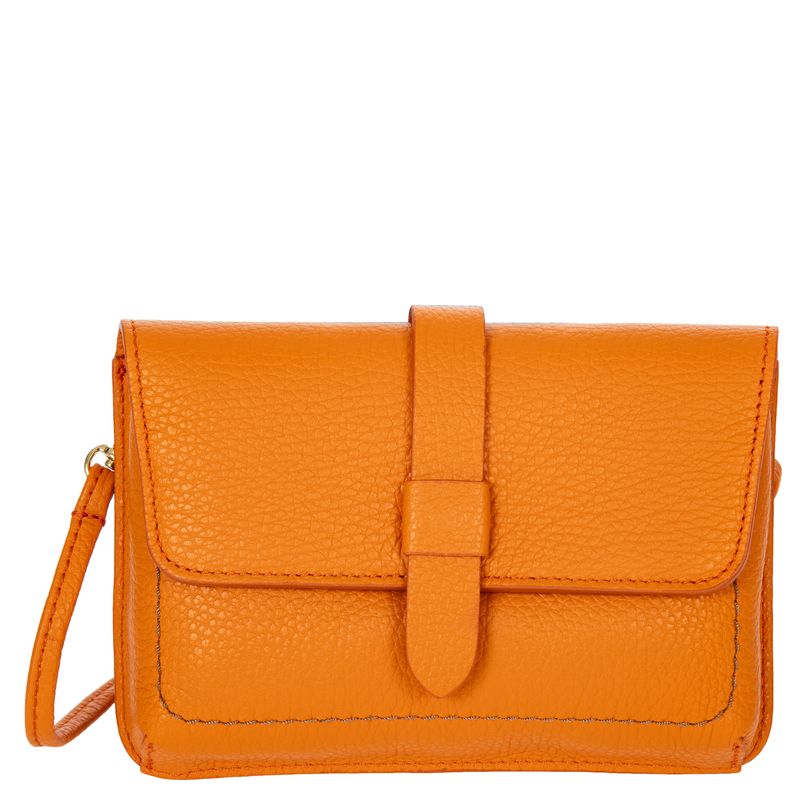 Bric's Gondola Garofano Leather Mini Purse in Agrumi, view 2