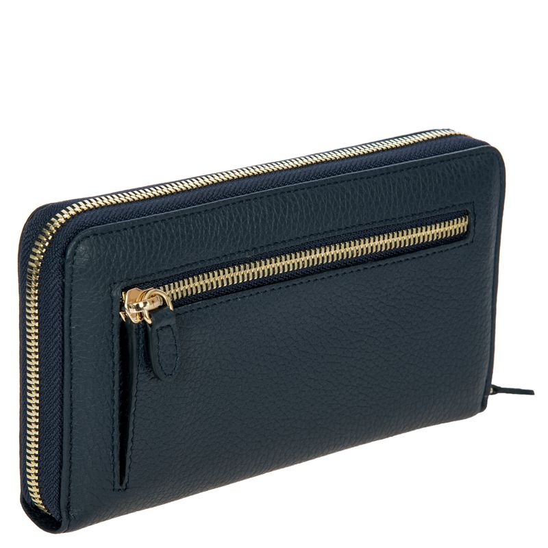Bric's Gondola Verbena Leather Zip-Around Wallet in Avana, view 5