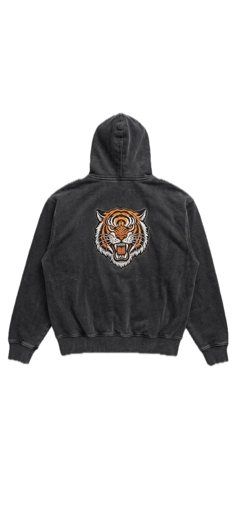 Panthera Personalized Organic Cotton Hoodie, view 1