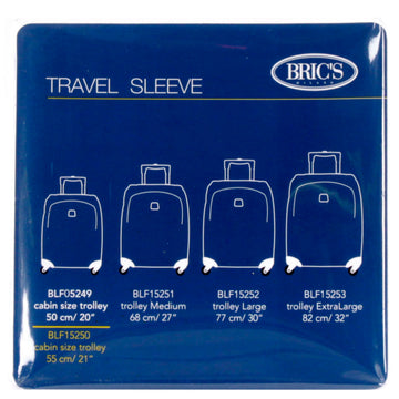 Bric's Clear Luggage Cover for Life and Life Pelle Spinners in Clear, view 1