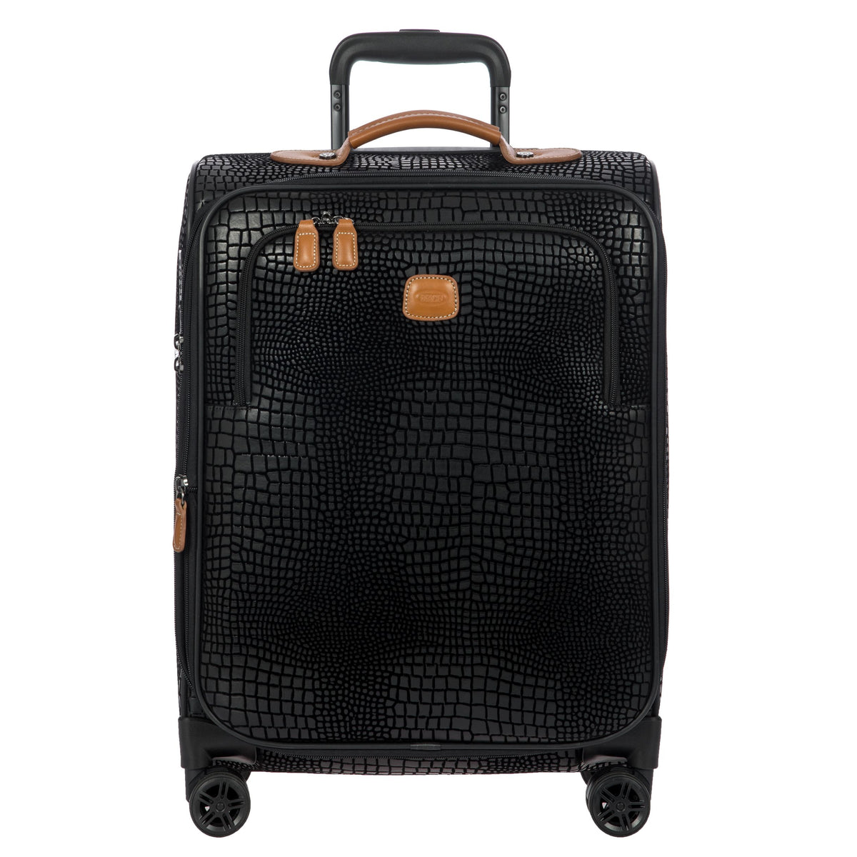 Bric's My Safari Expandable Spinner in Black/Cognac, view 9