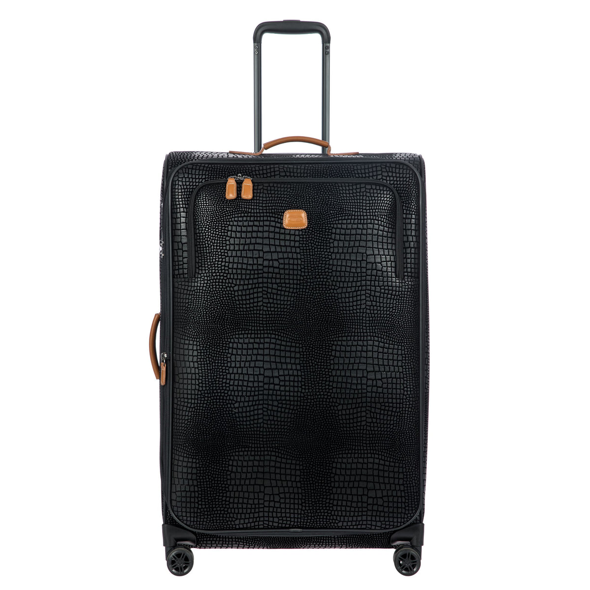 Bric's My Safari Expandable Spinner in Black/Cognac, view 10