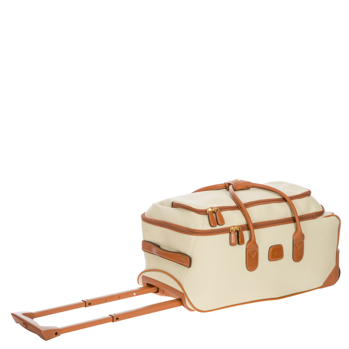 Bric's Firenze Rolling Duffle Bag 21" in Cream, view 2