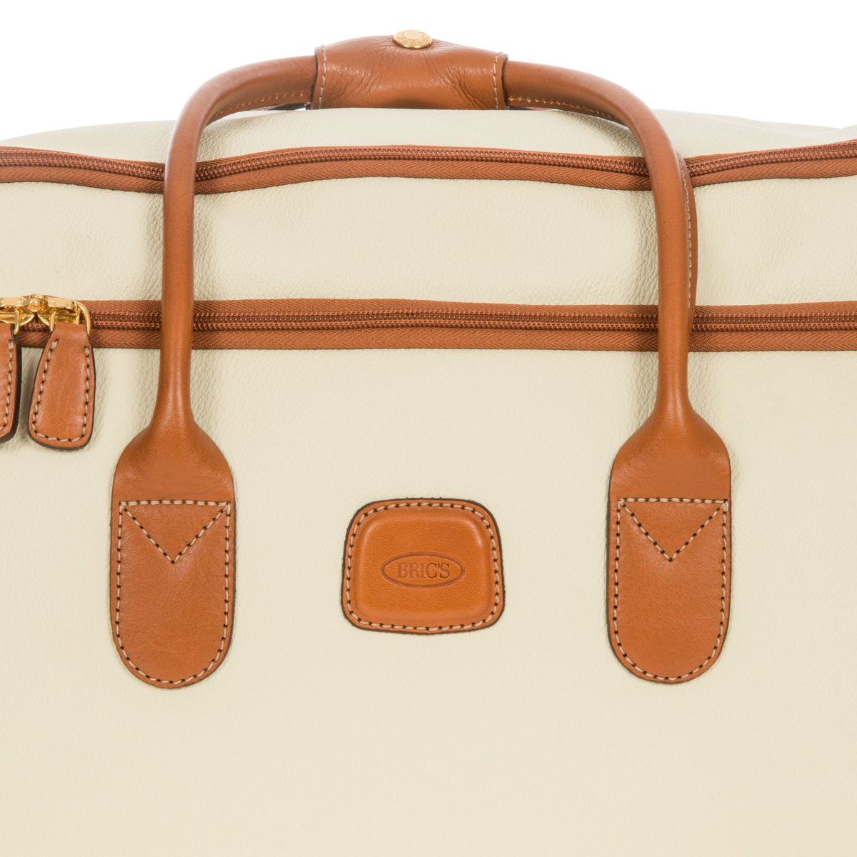 Bric's Firenze Rolling Duffle Bag 21" in Cream, view 7