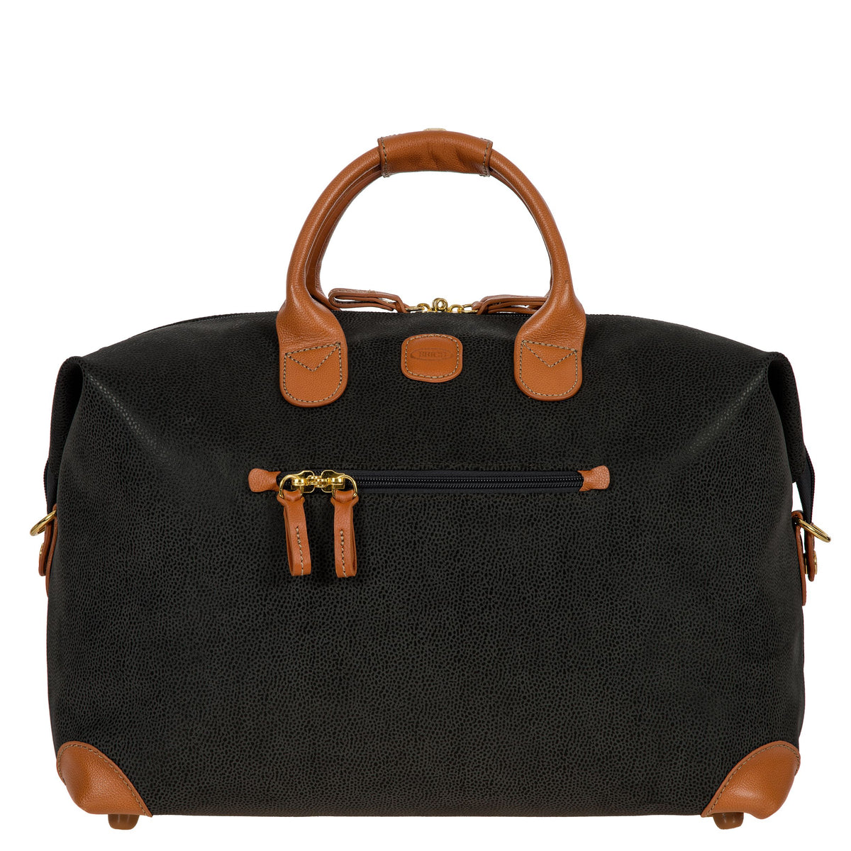 Bric's MyLIFE 22" Cargo Duffle Bag in Black/Tabacco, view 2