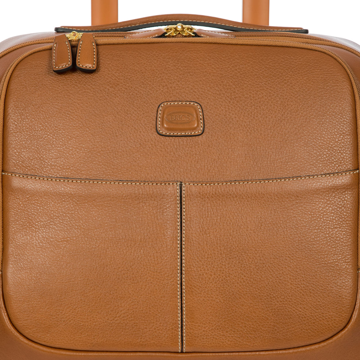 Bric's Life Pelle Leather Pilot Case in Cognac, view 8