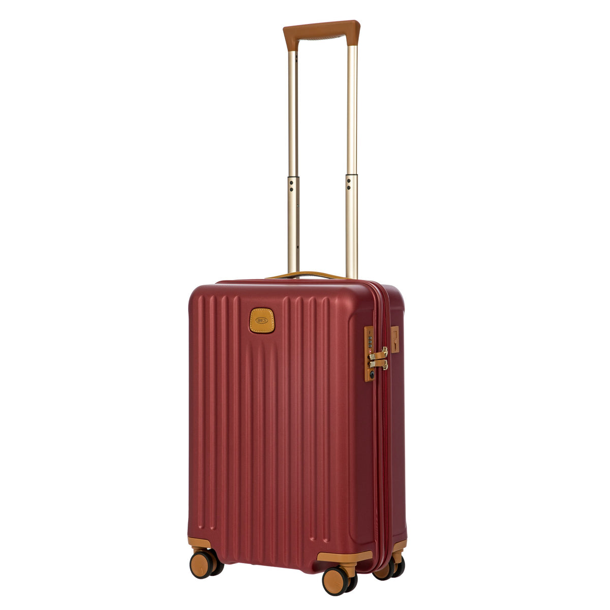 Bric's Capri 2.0 Expandable Checked Spinner in Bordeaux, view 3