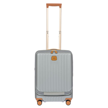 Bric's Capri 2.0 21" Expandable Carry-On Spinner in Silver, view 1