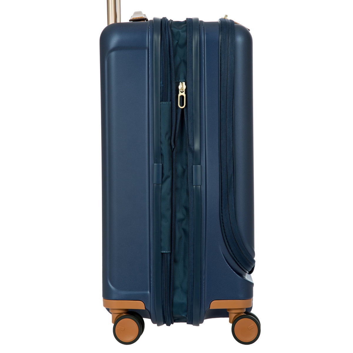 Bric's Capri 2.0 Expandable Checked Spinner in Matte Blue, view 4