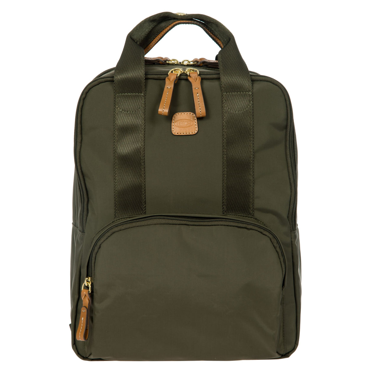 Bric's X-Collection Urban Laptop Backpack in Olive, view 1
