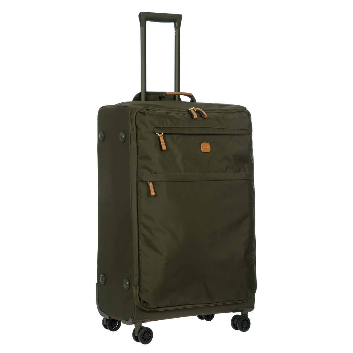 Bric's X-Collection 30" Checked Spinner in Olive, view 3