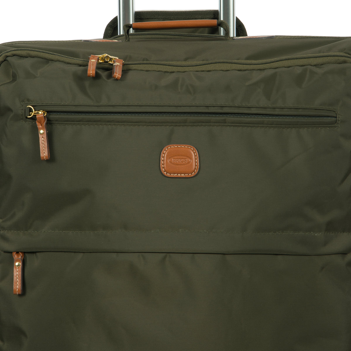 Bric's X-Collection 30" Checked Spinner in Olive, view 8