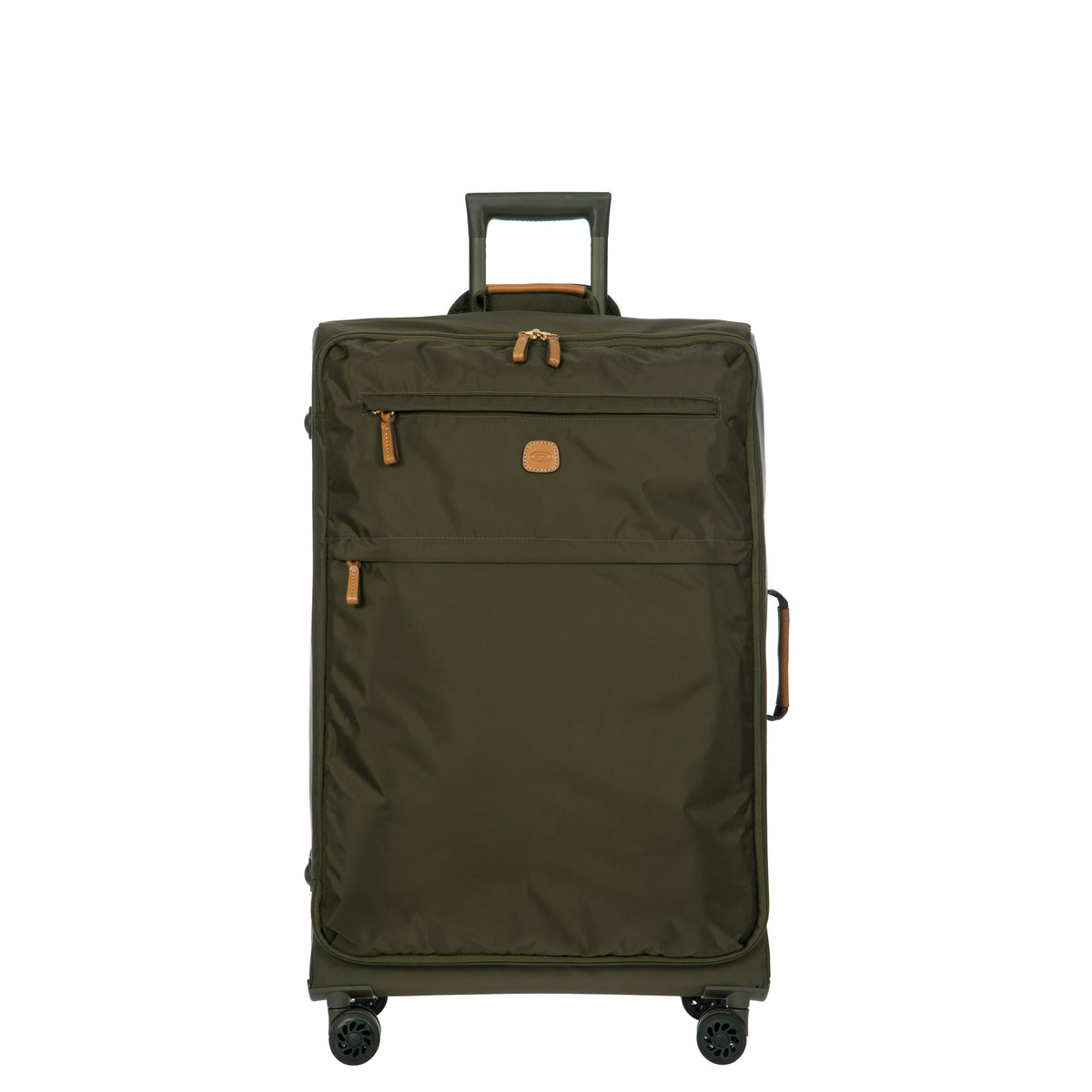 Bric's X-Collection 30" Checked Spinner in Olive, view 1