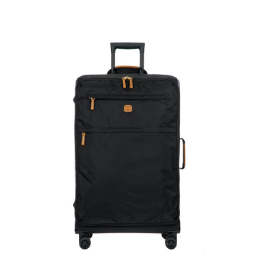 Bric's X-Collection 30" Checked Spinner in Black/Tan, view 1