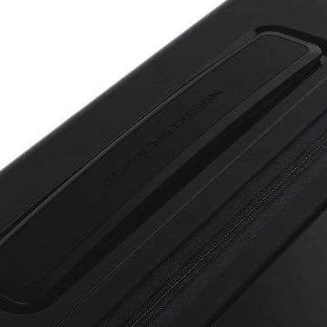 Porsche Design Roadster Hardcase Leather Handle Inlay in Black, view 1