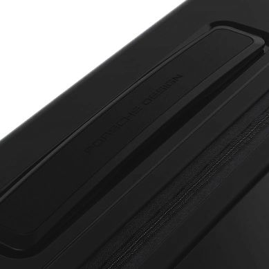 Porsche Design Roadster Hardcase Leather Handle Inlay in Black, view 1