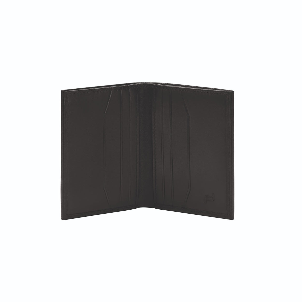 Porsche Design Billfold 6 Leather Wallet in Black, Classic Smooth, view 4