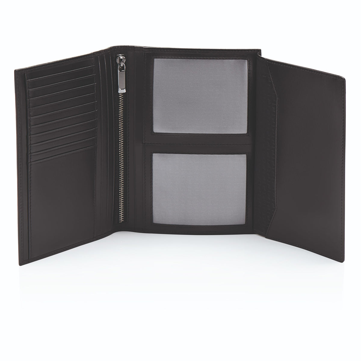 Porsche Design Classic Billfold 13 Leather Travel Wallet in Black, view 5