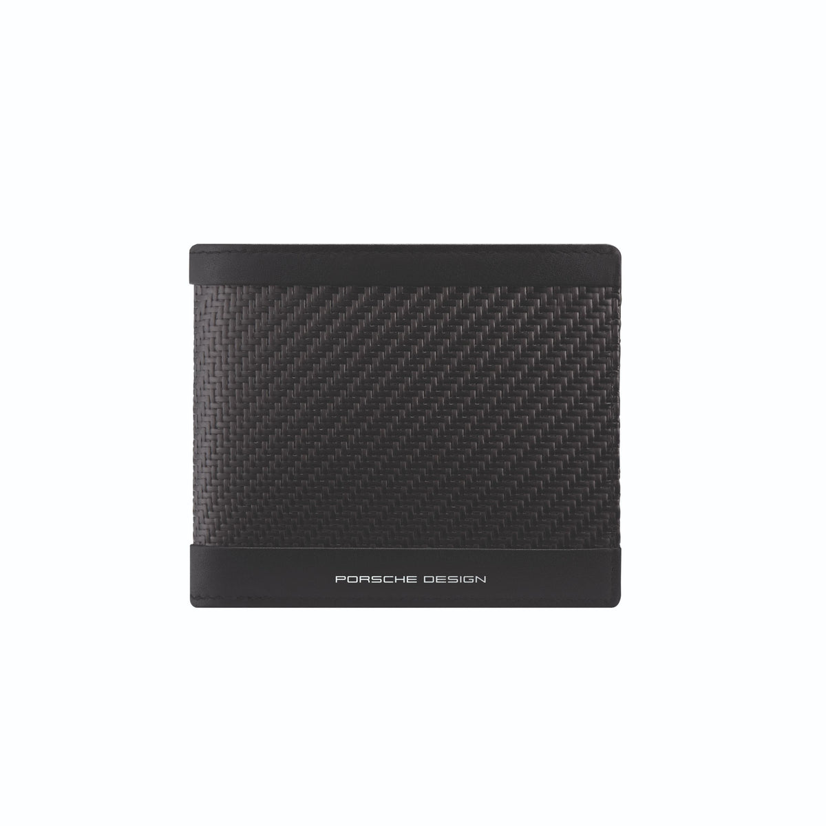 Porsche Design Carbon Wallet 4 with Coin Pocket in Black, view 1