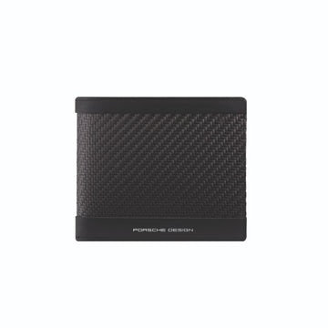 Porsche Design Carbon Wallet 4 with Coin Pocket in Black, view 1