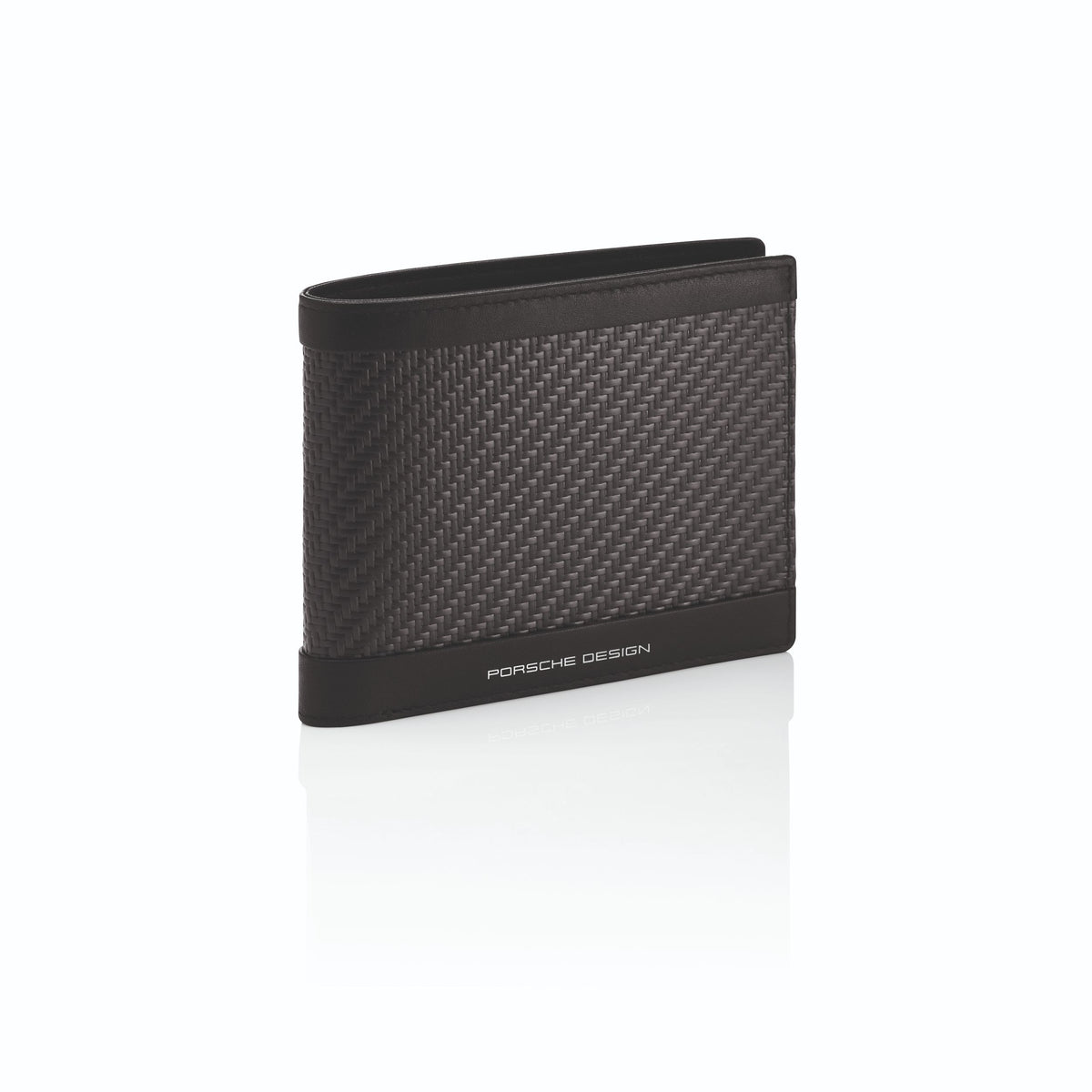 Porsche Design Carbon Wallet 4 with Coin Pocket in Black, view 2