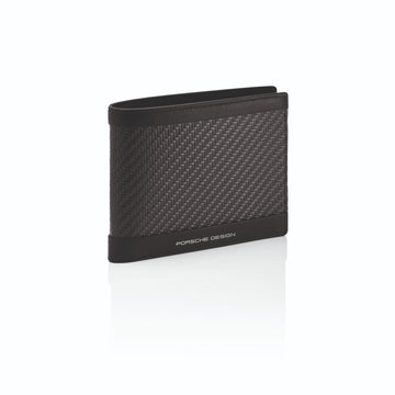 Porsche Design Carbon Wallet 4 with Coin Pocket in Black, view 2