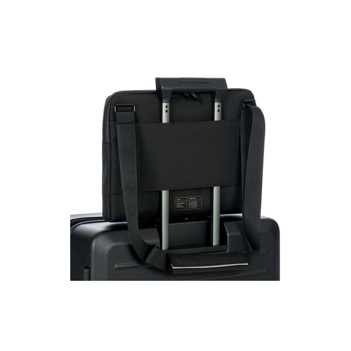 Porsche Design Urban Eco Messenger Bag in Black, view 3