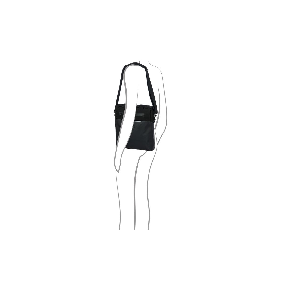 Porsche Design Urban Eco Shopper Tote Bag in Black, view 7