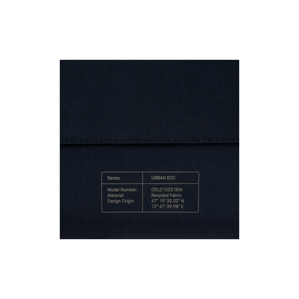Porsche Design Urban Eco Messenger Bag in Blue, view 9
