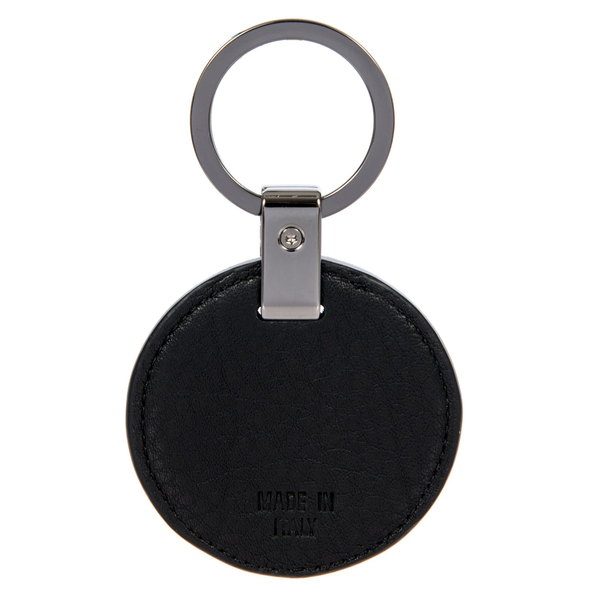 Porsche Design Circle Leather Key Ring in Black, view 3