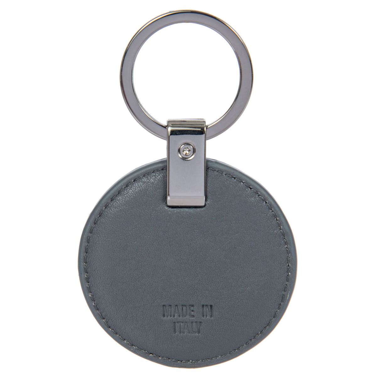 Porsche Design Circle Leather Key Ring in Anthracite Matte, view 3