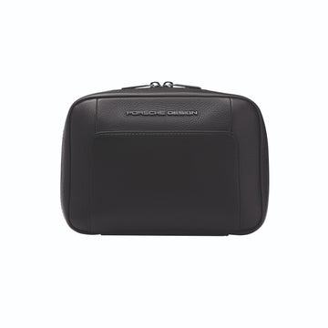Porsche Design Roadster Leather Toiletry Bag in Black, view 1