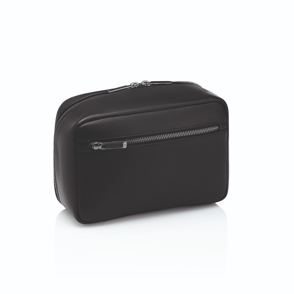 Porsche Design Roadster Leather Toiletry Bag in Black, view 4