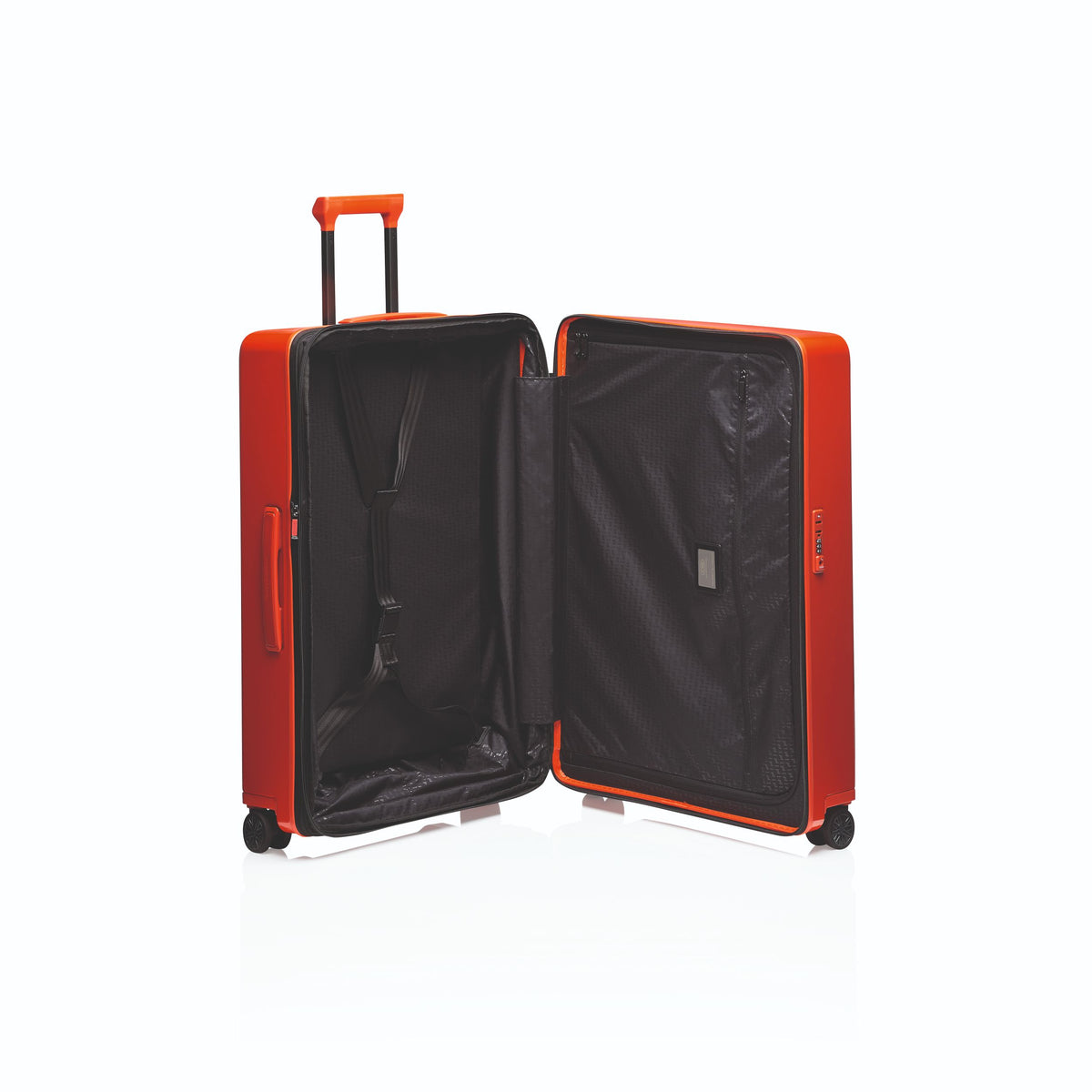Porsche Design Roadster Hardcase Expandable Spinner, 30.5" in Lava Orange, view 5