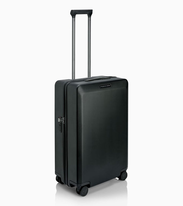 Porsche Design Voyager Hardcase Spinner Suitcase in Black Matte, view 1